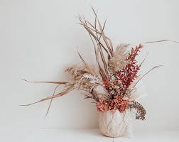 Vase Pampas Grass